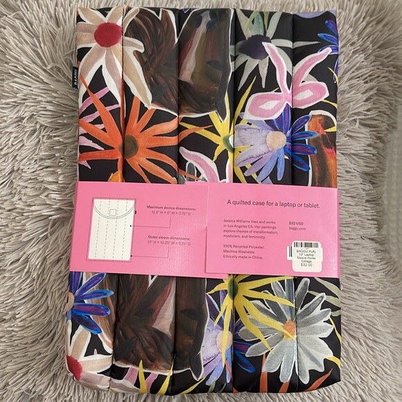 Baggu Jessica Williams laptop sleeve. - Picture 2 of 5